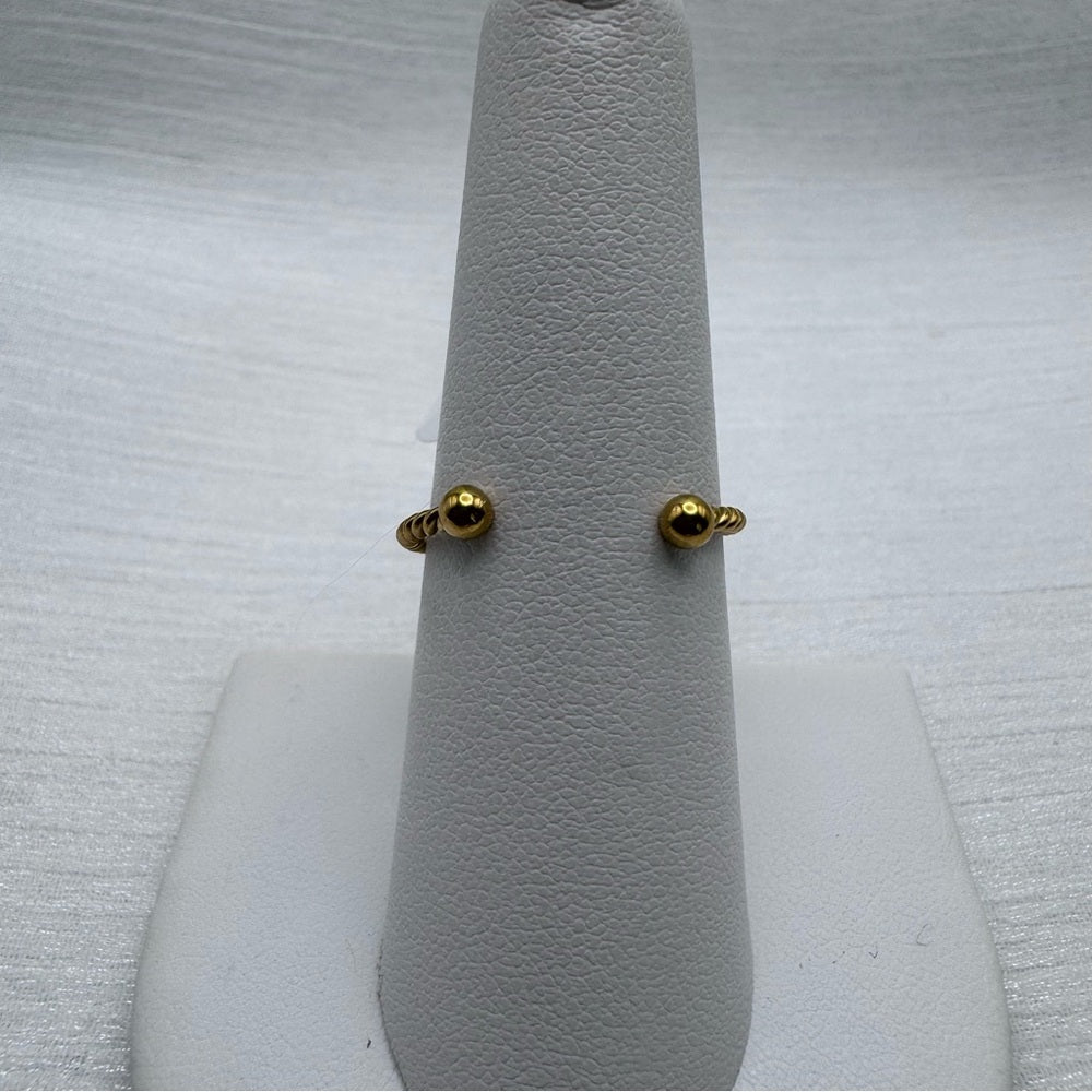 Resin Sunrise Adjustable Ring