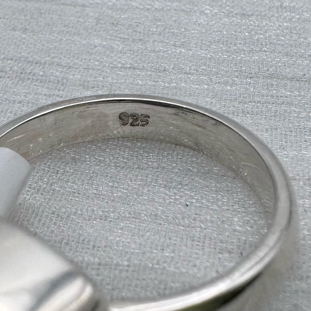 S925 Aquamarine Ring