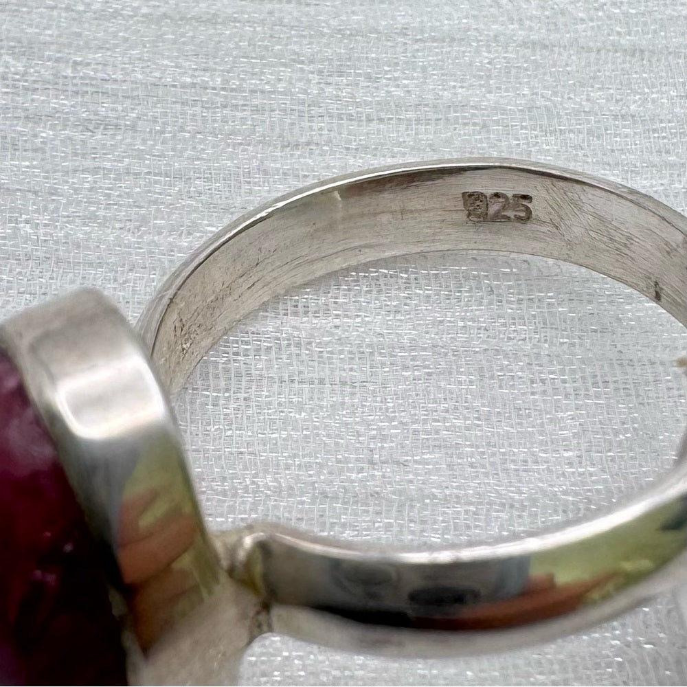 S925 Unicorn Stone Oval Ring