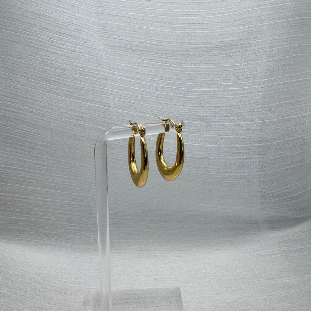 Lucy Gold Hoop Earrings