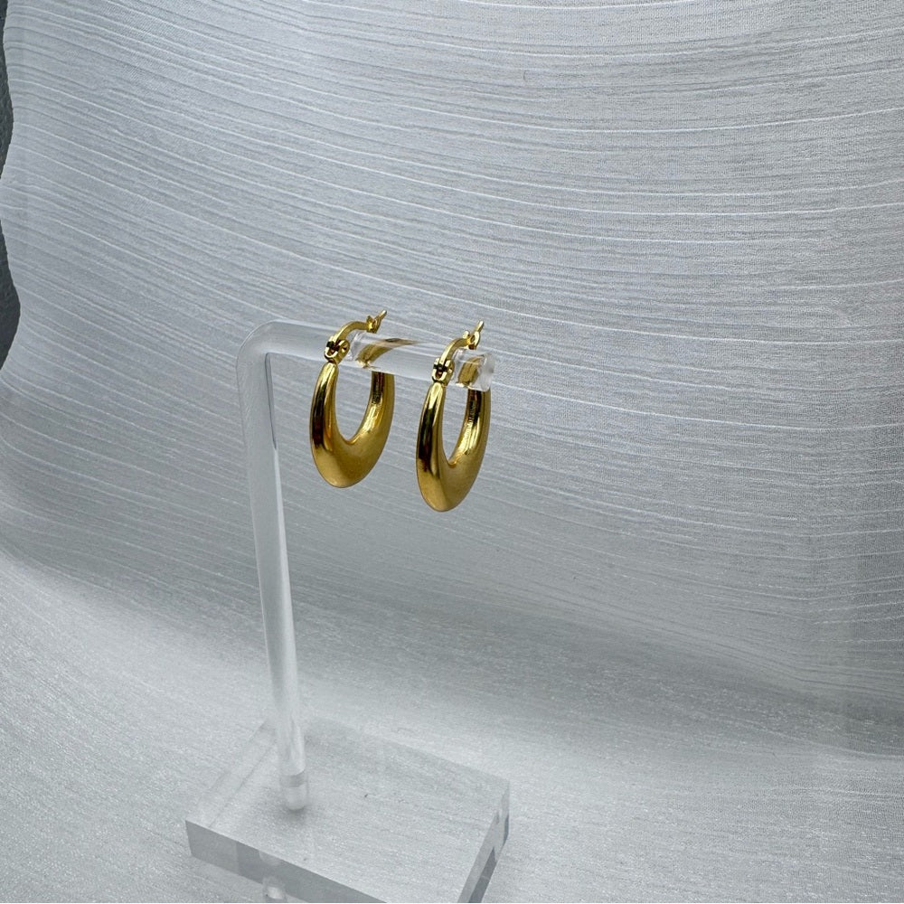 Madonna Gold Hoop Earrings