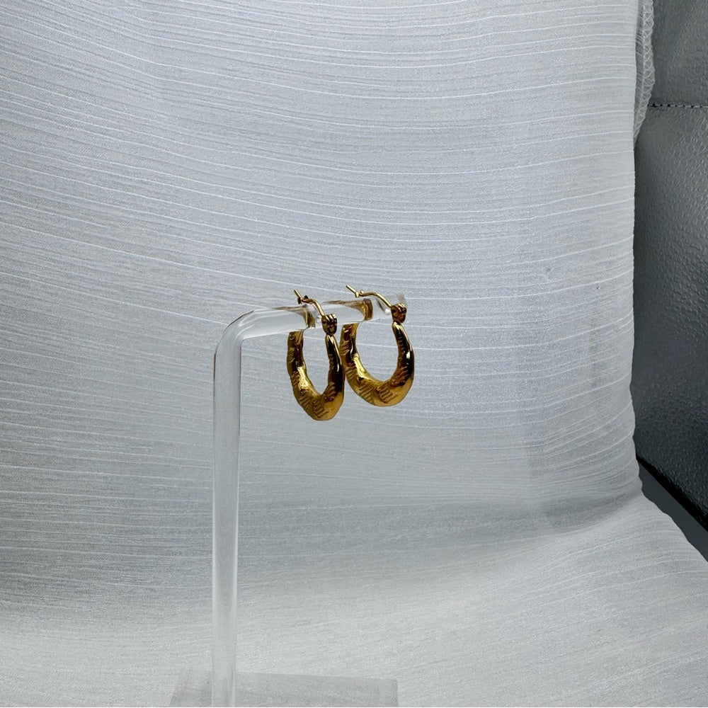 Kate Gold Hoop Earrings