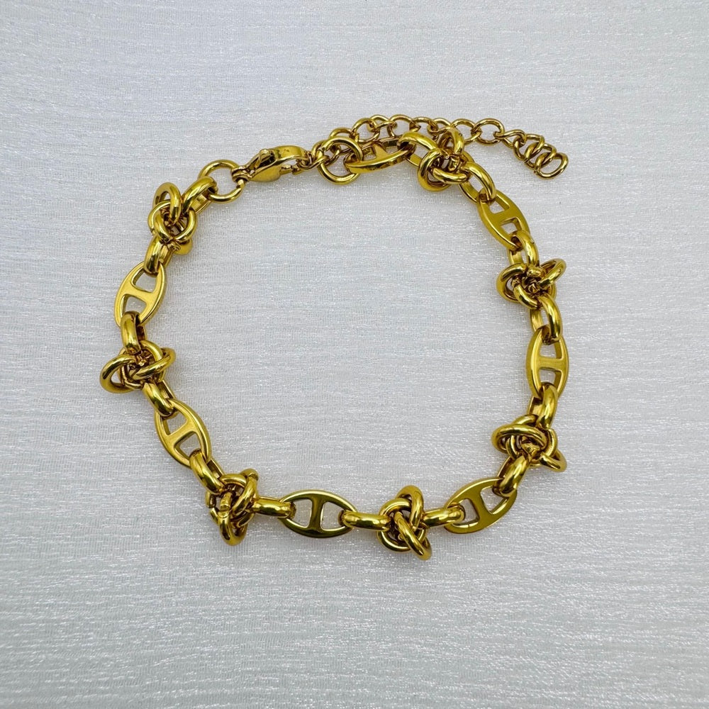 Knotted Mariner Link Bracelet