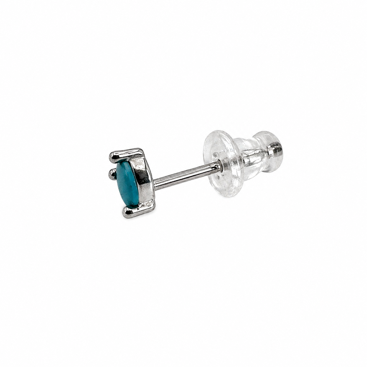 Blue Crystal Stud Earrings