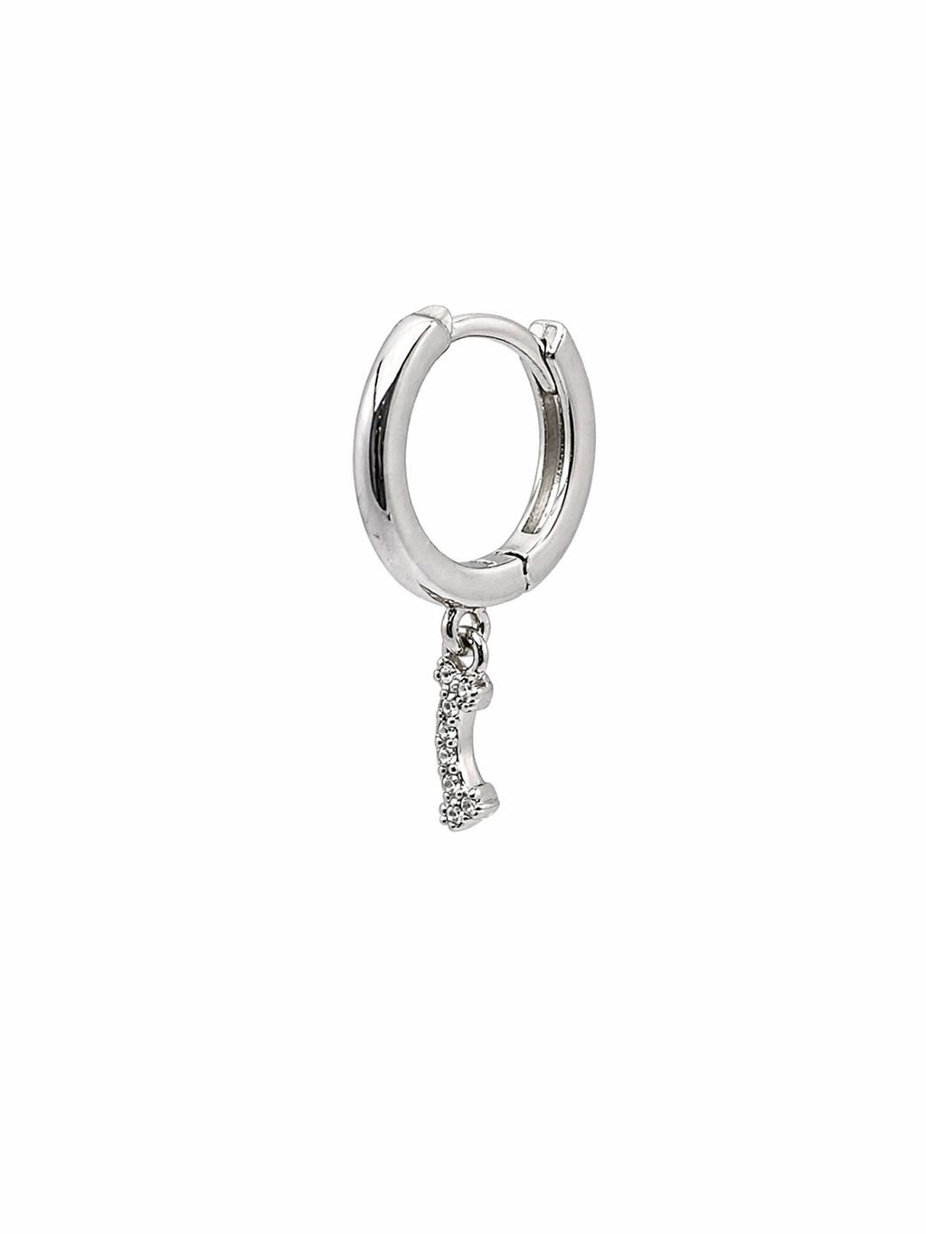 Moonlit Crescent Drop Huggies