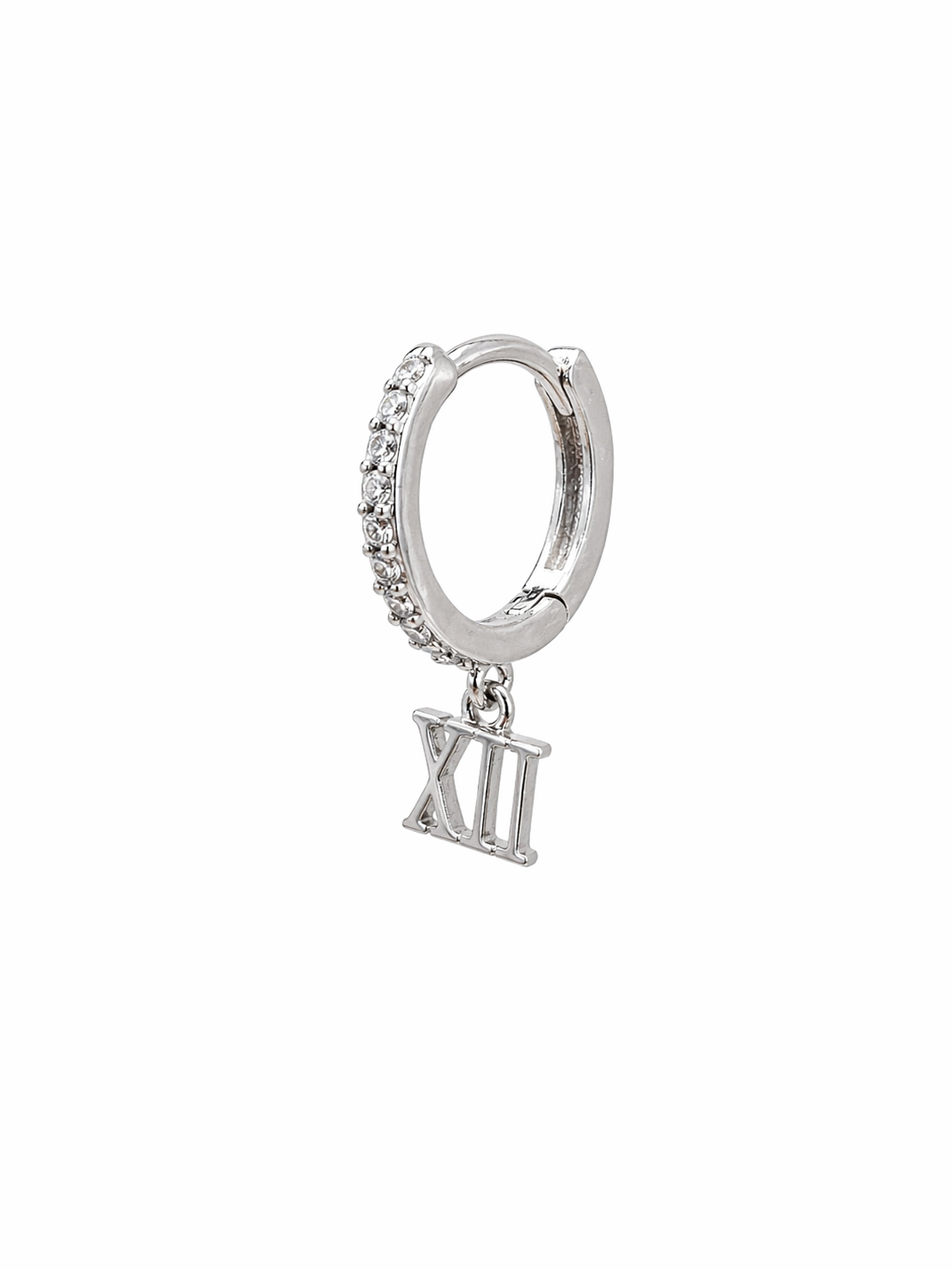 Vespera Numeral Drops in Silver