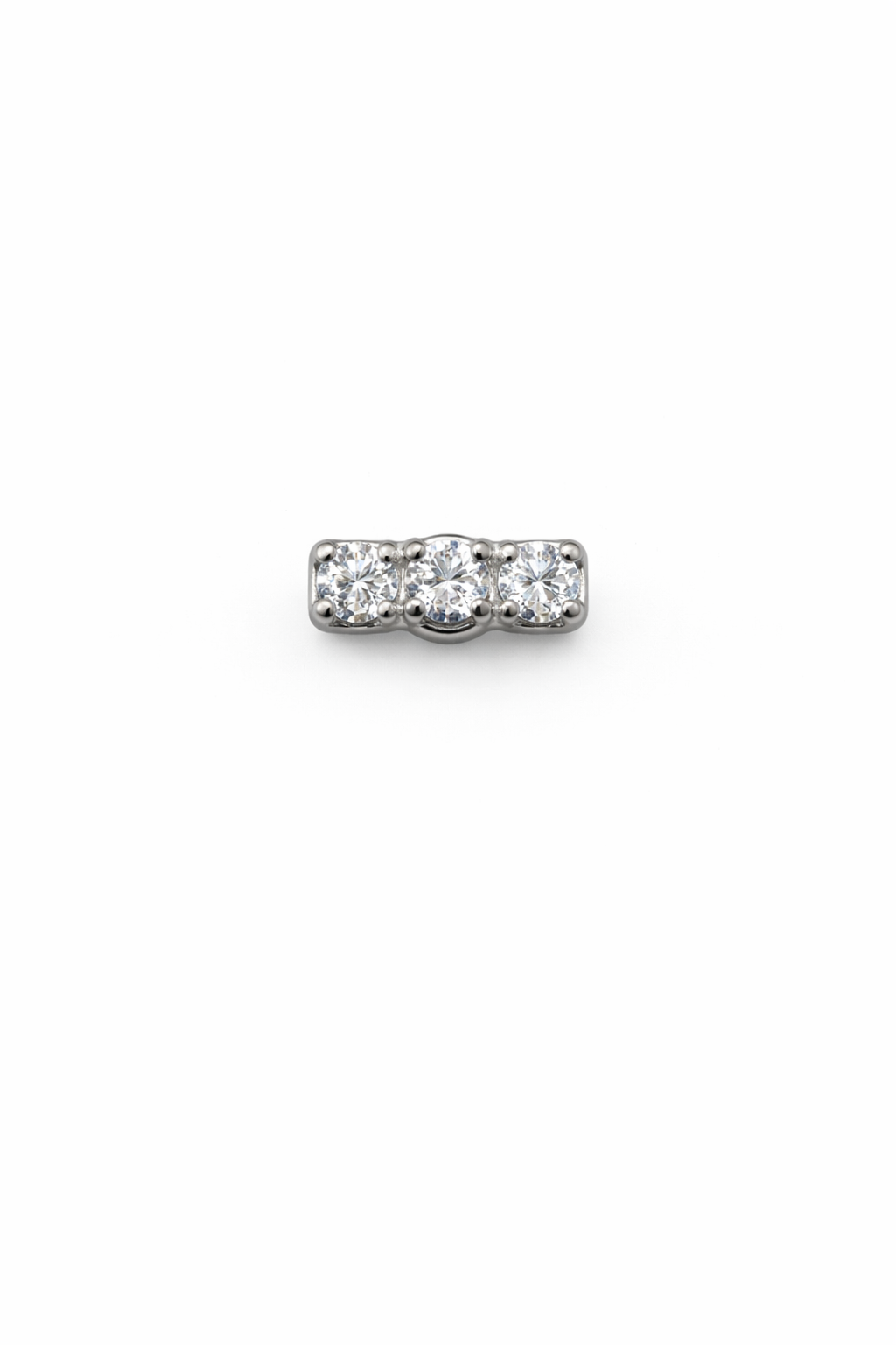 Crystal Bar Screwback Earring