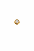 Medium Fire Opal Screwback Earring