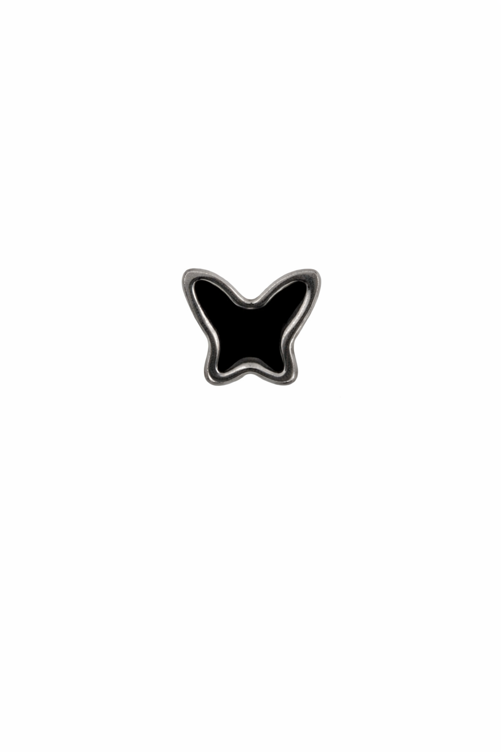 Enamel Butterfly Screwback Earring