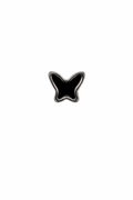 Enamel Butterfly Screwback Earring