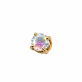 Topaz Crystal Screwback Earring