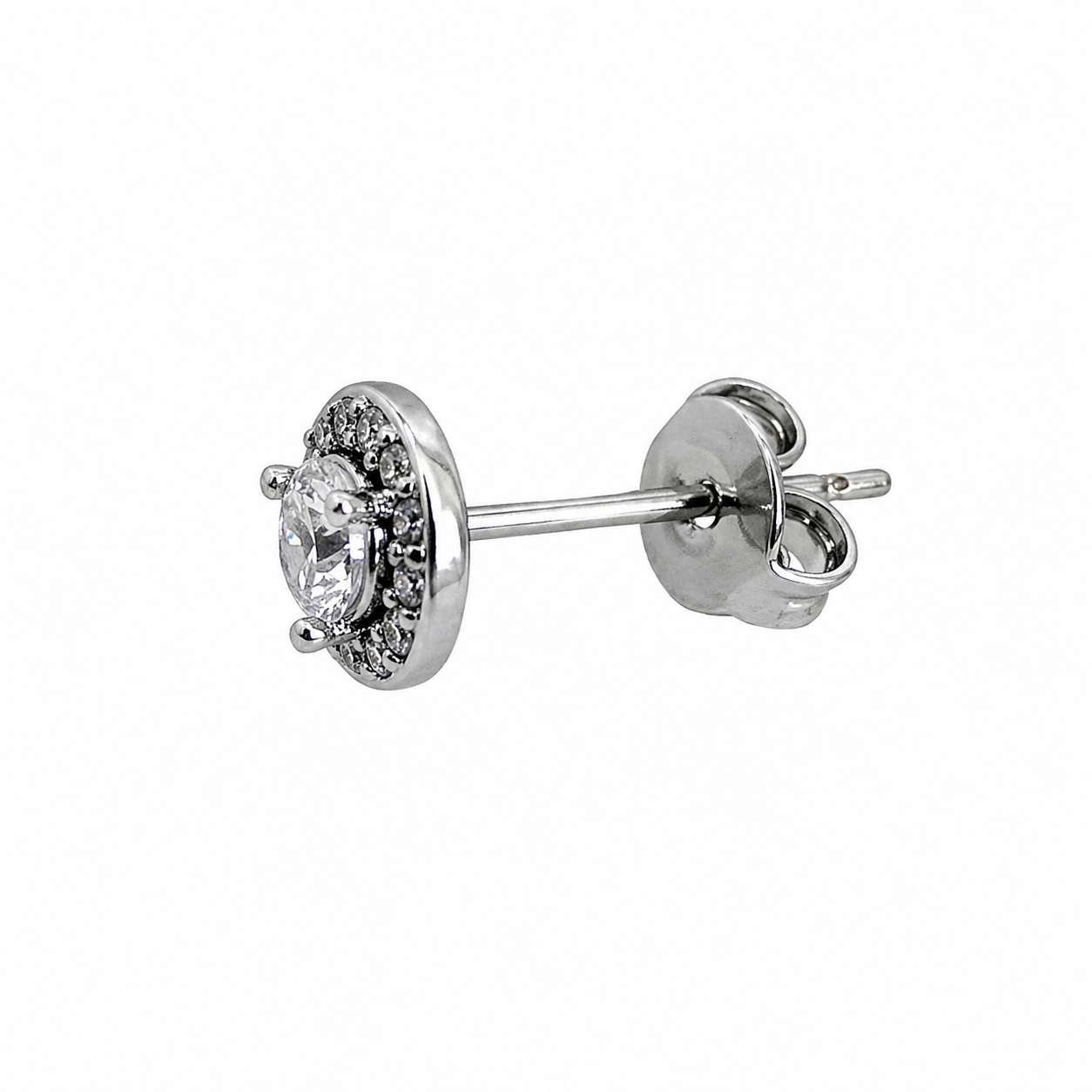 Medium Crystal Stud Earrings
