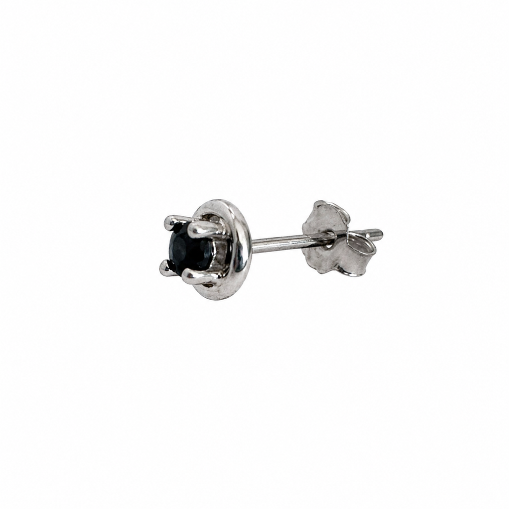 Blue Crystal Stud Earrings