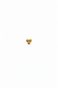 Triple Bunch Screwback Earring