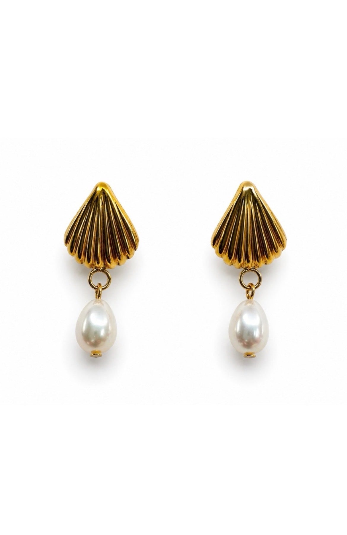 Freshwater Pearl & Shell Dangles