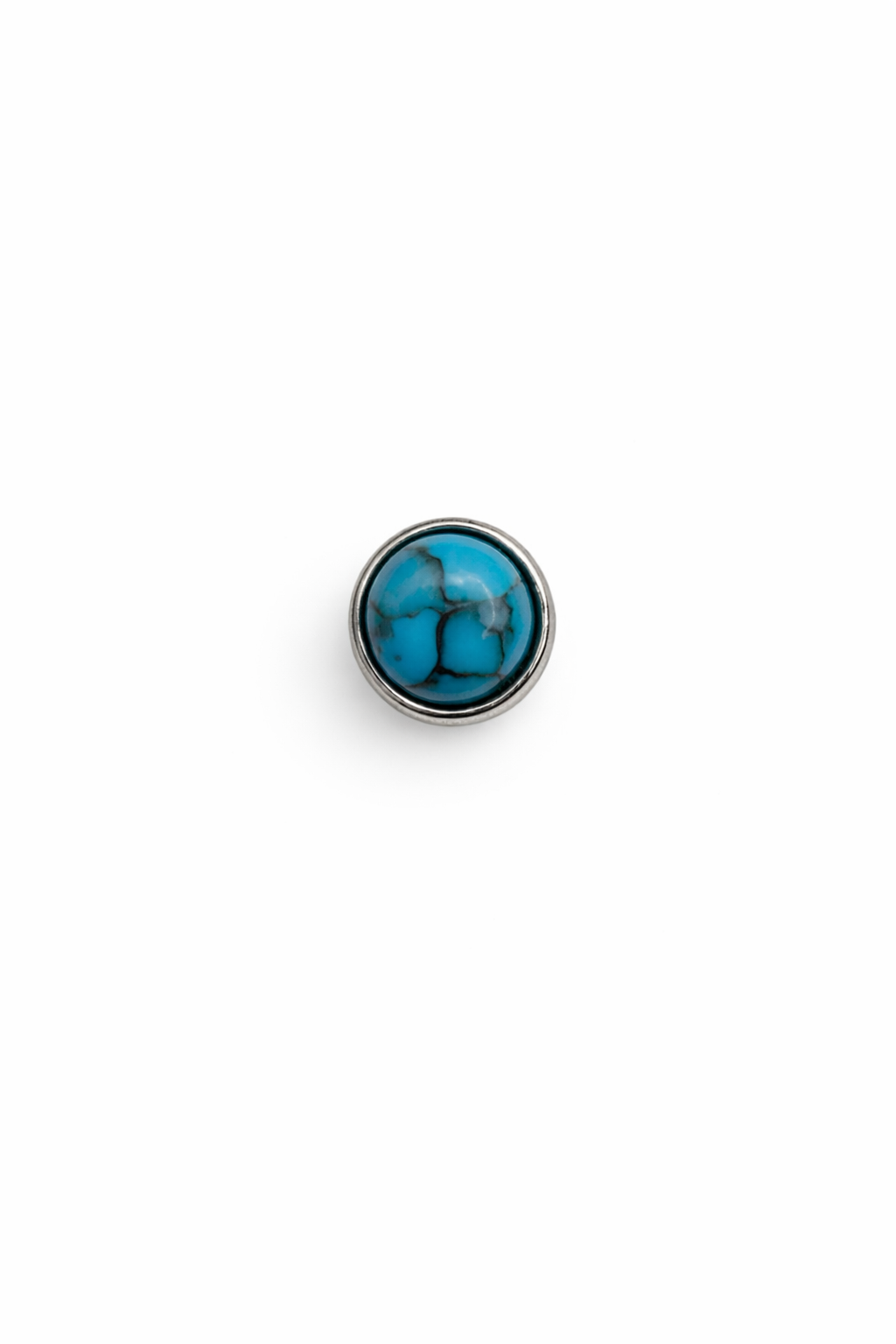 Turquoise Screwback Earring