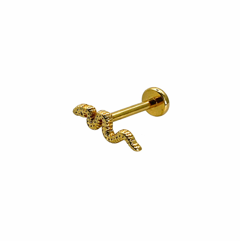 Snake Screwback Earring