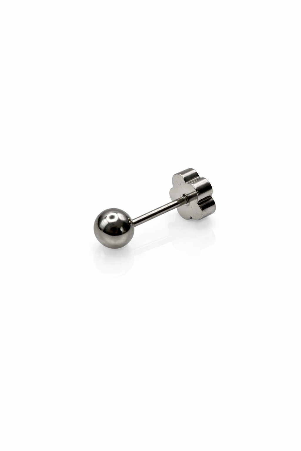 Large Ball Screwback Earring