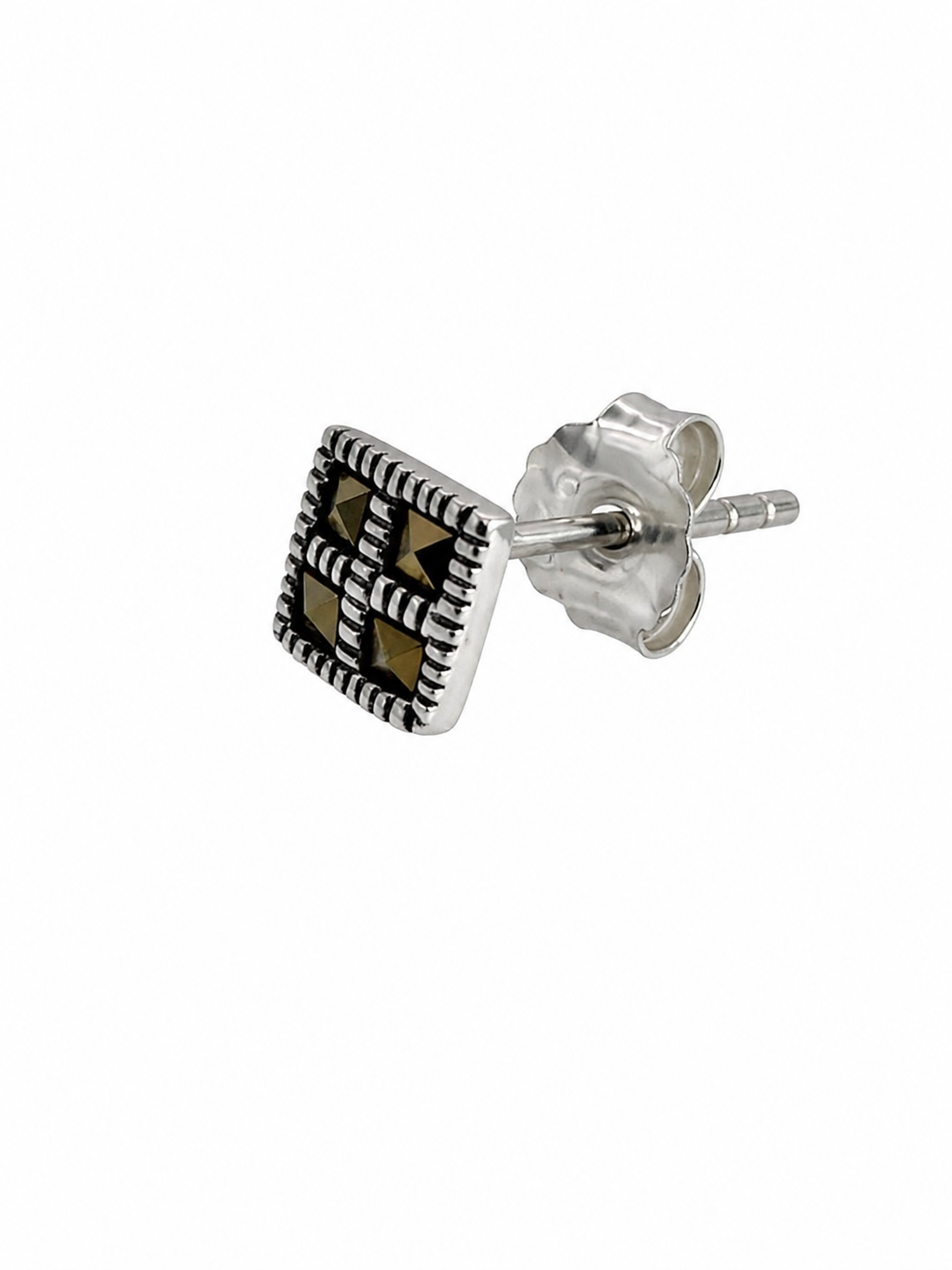 Marcasite Stud Earrings