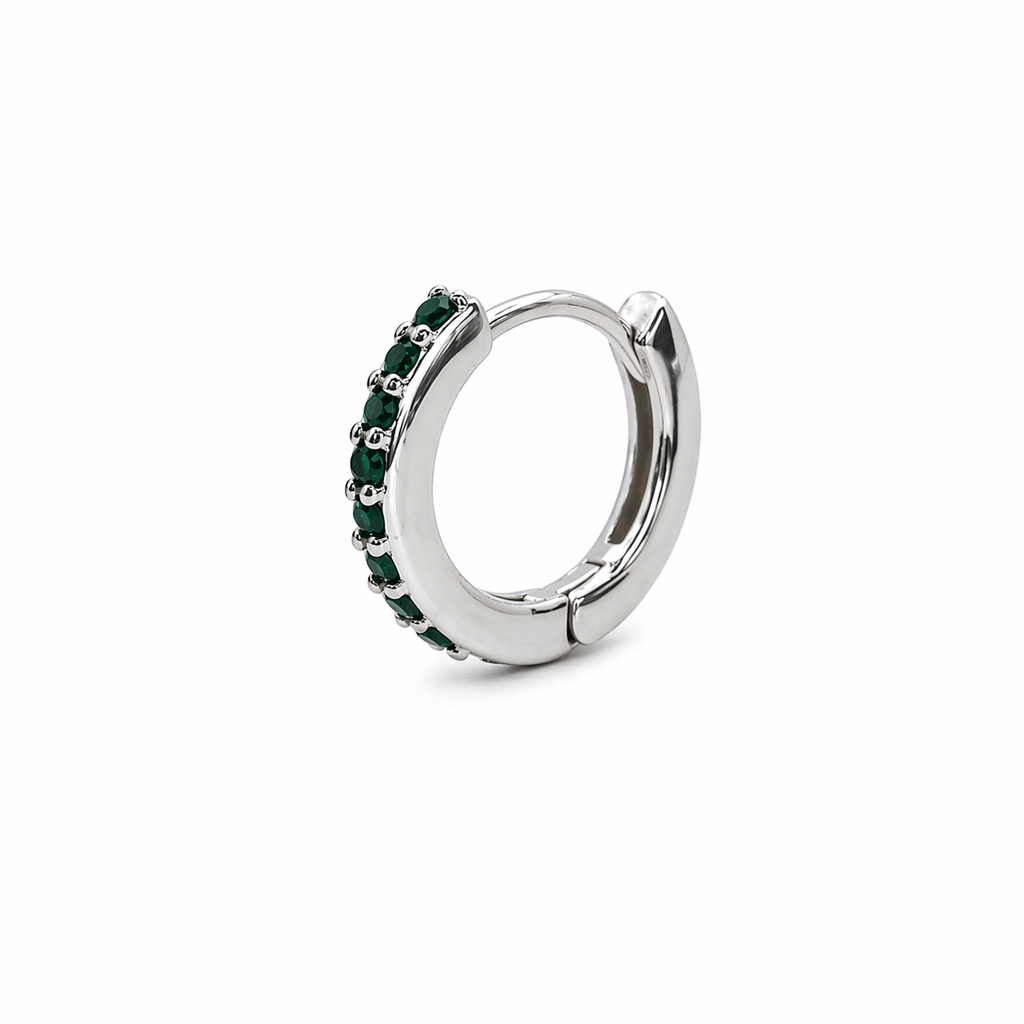 Forest Line Huggies in Silver