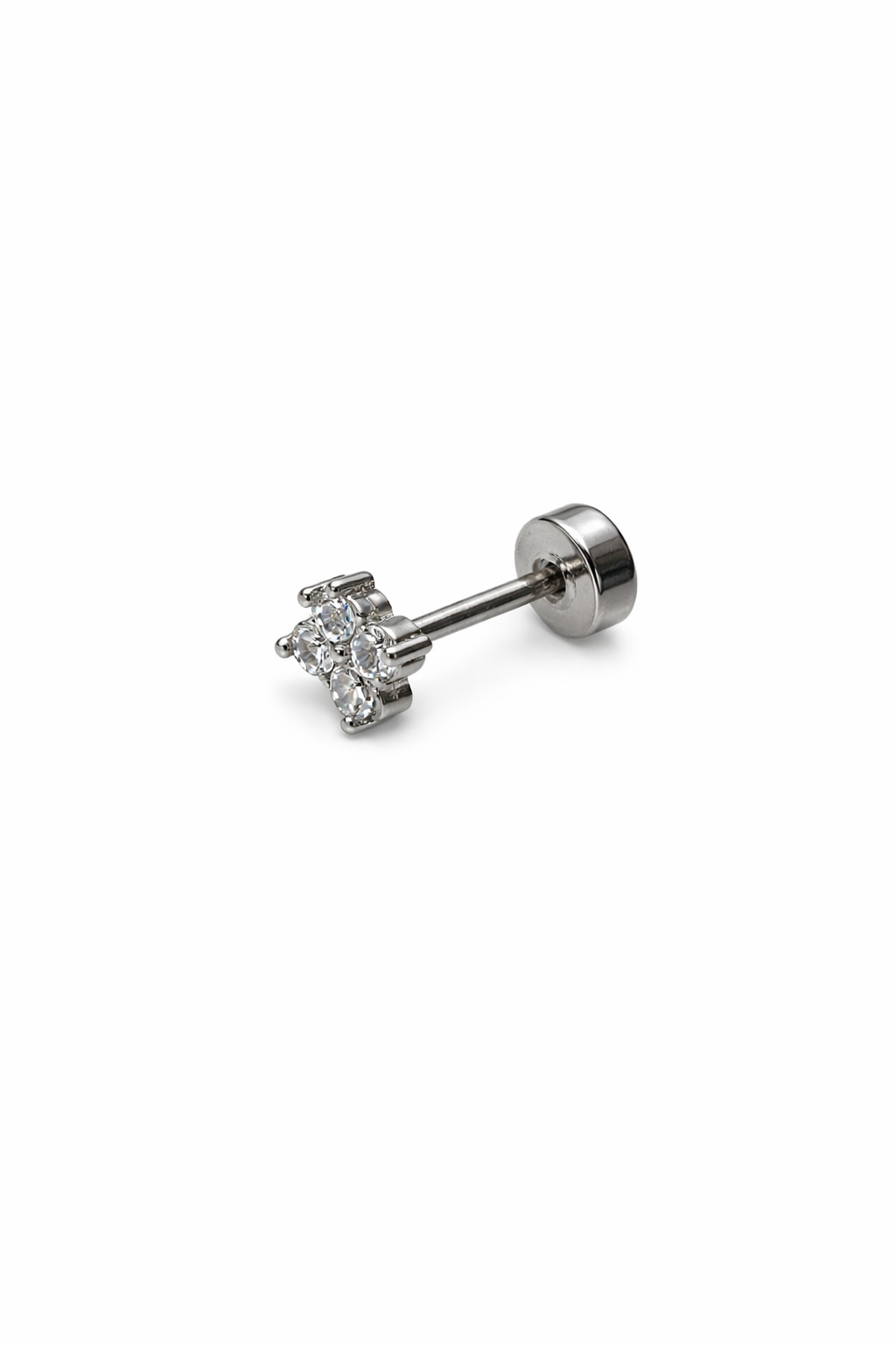 Crystal Screwback Earring