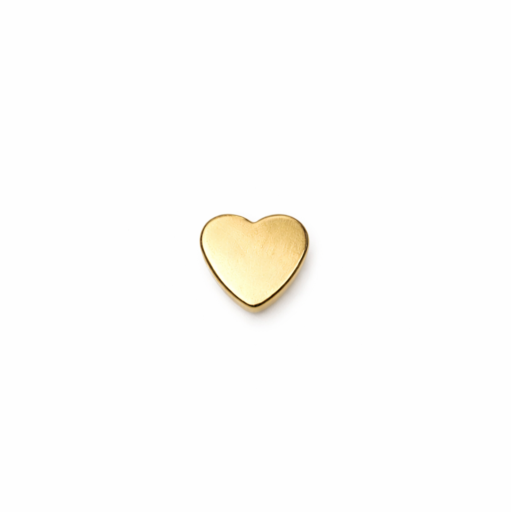 Heart Screwback Earring