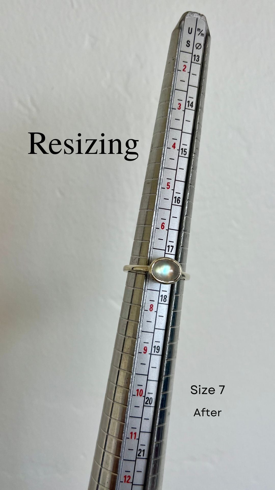 Resizing and Gold Dip