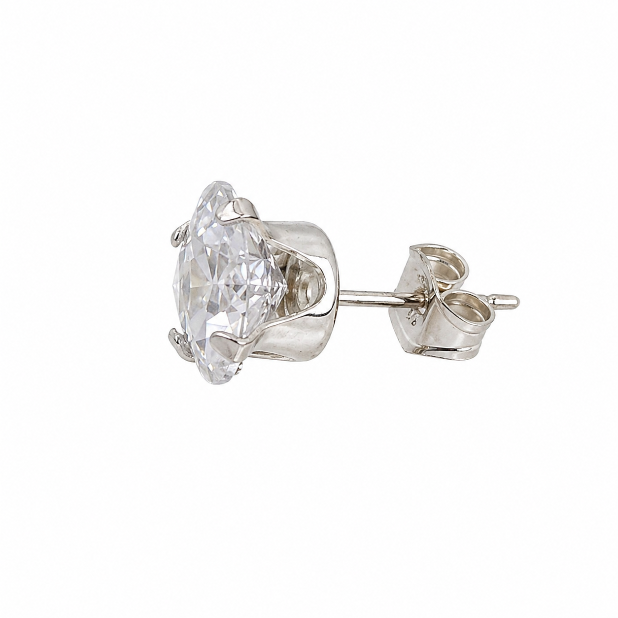 Medium Crystal Stud Earrings