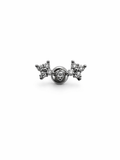 Crystal Screwback Earring