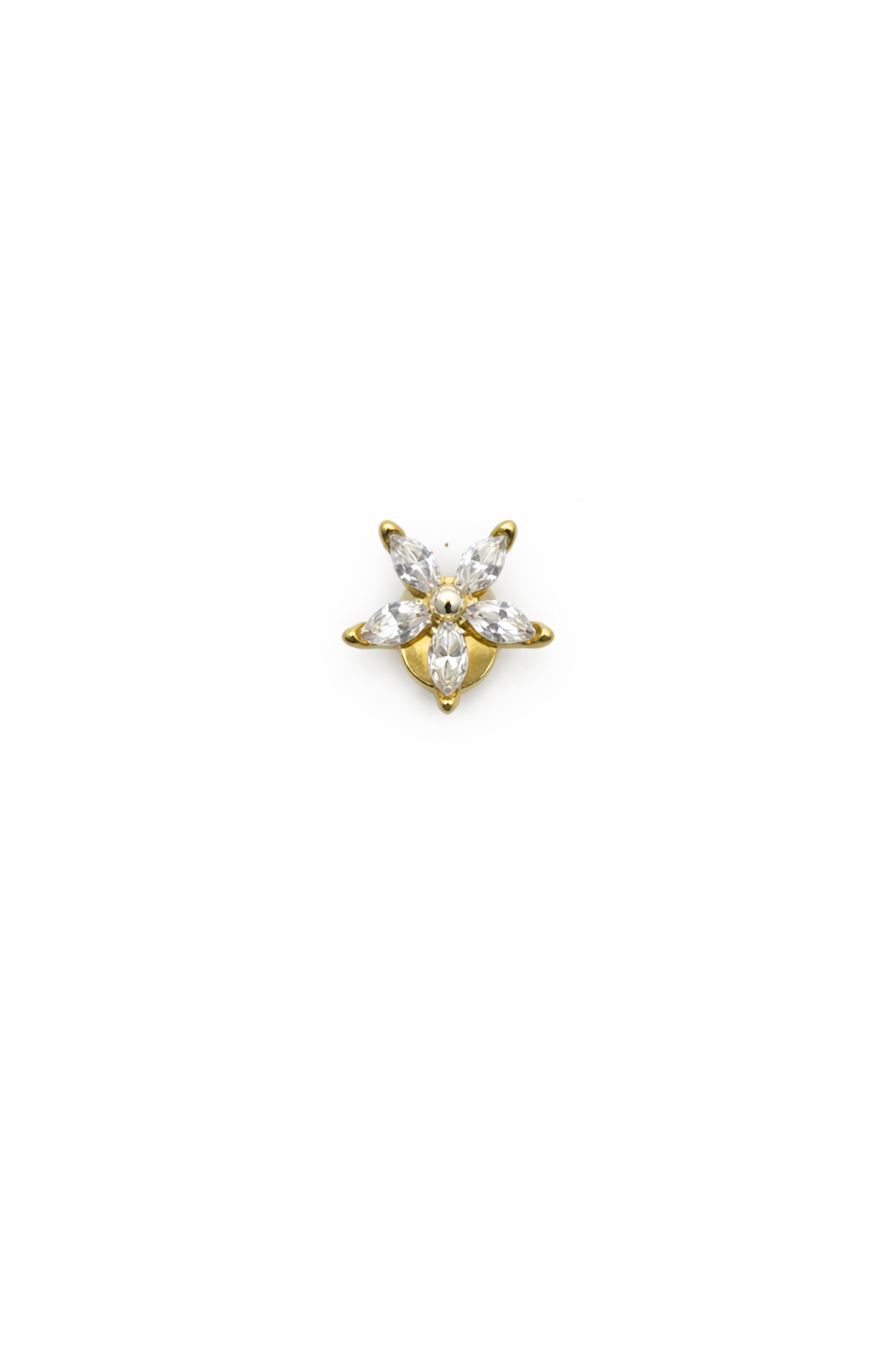 Flower Screwback Earring
