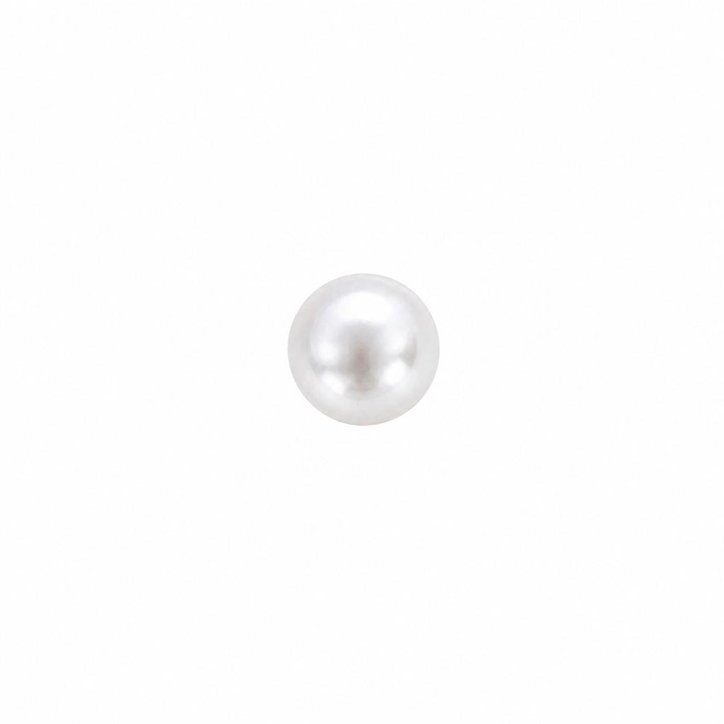 Small Pearl Screwback Earring