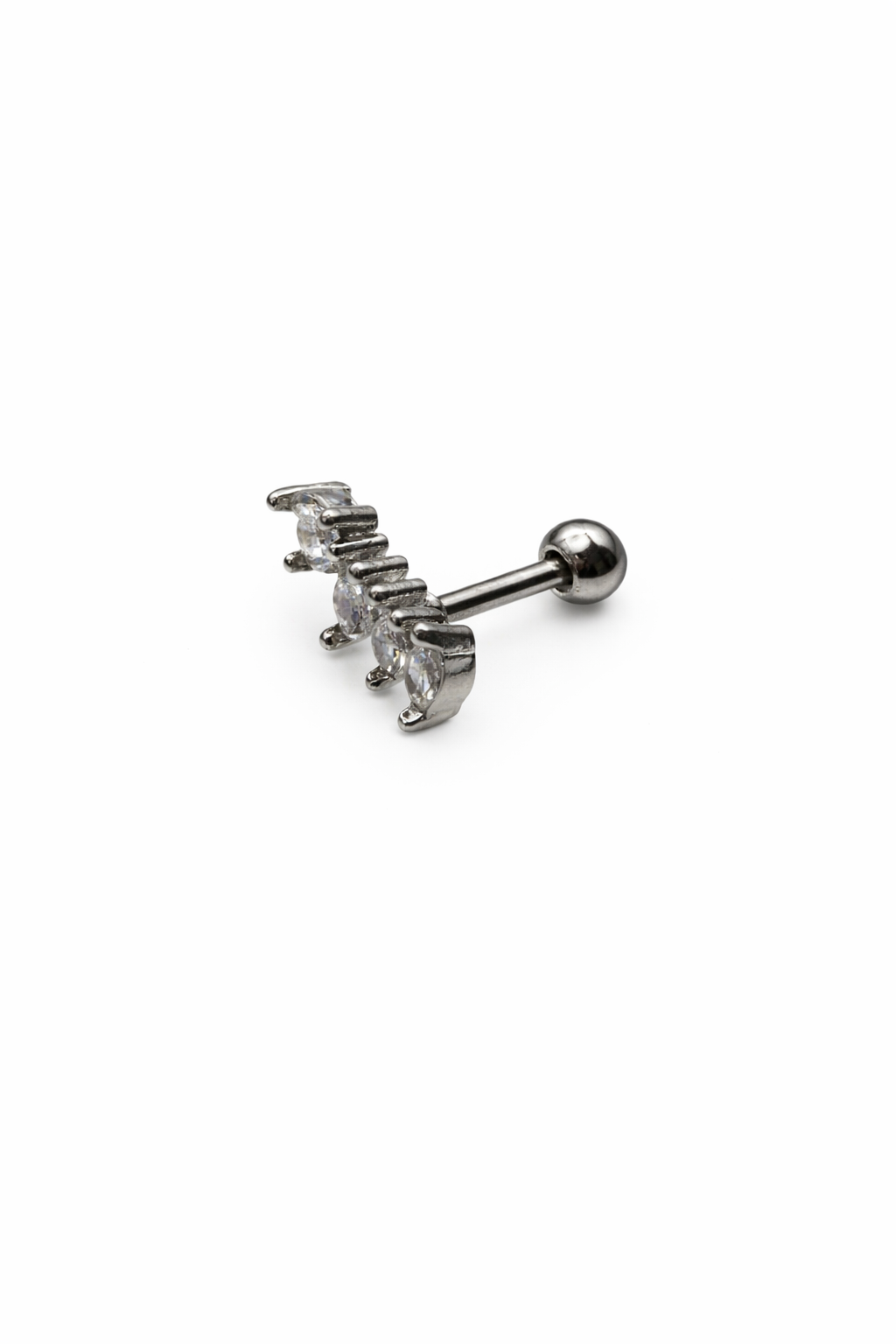 Crystal Screwback Earring