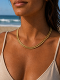 3mm Gold Cuban Chain