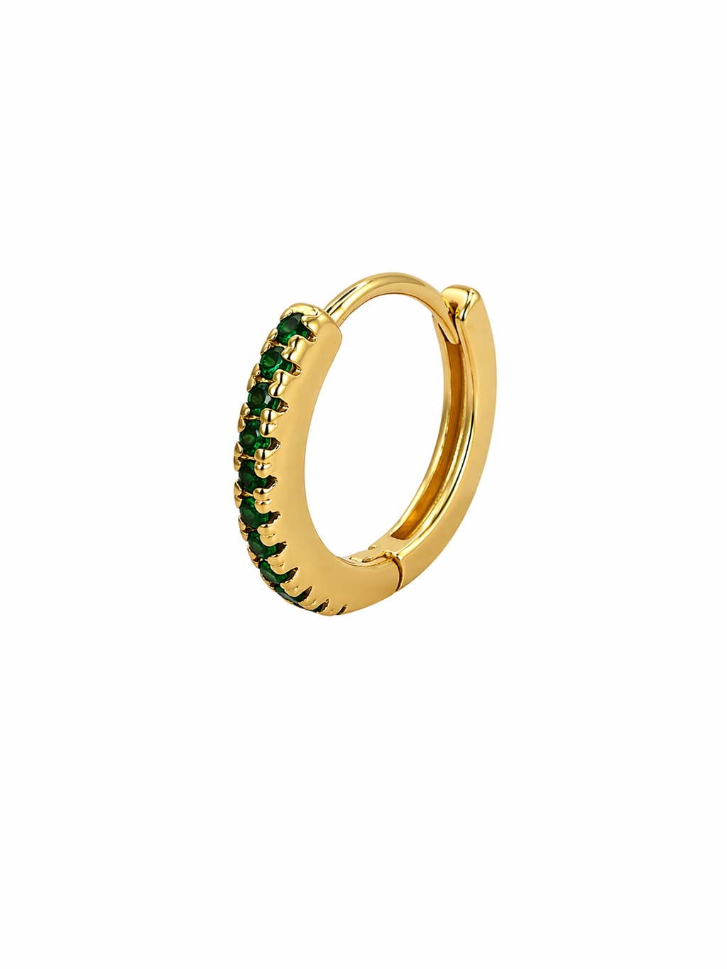 Forest Line Crystal Gold Huggies
