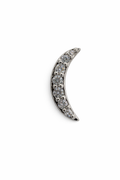 Crystal Moon Screwback Earring