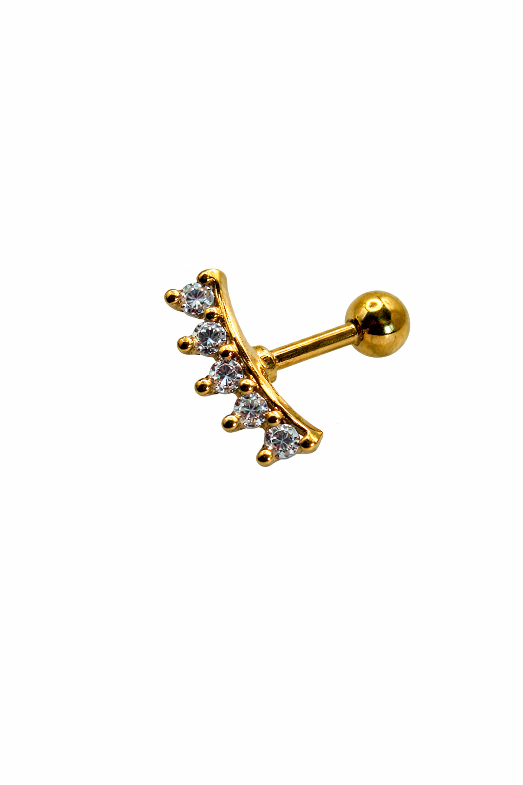 Crystal Screwback Earring