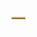Gold Bar Screwback Earring