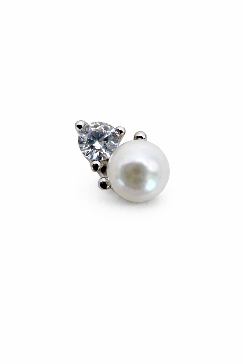 Pearl Screwback Earring