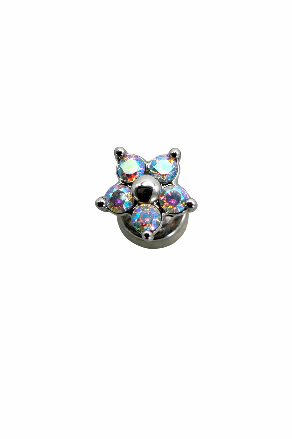 Crystal Topaz Screwback Earring