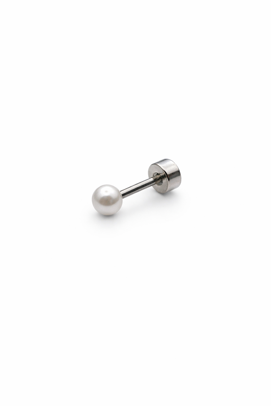 Pearl Screwback Earring