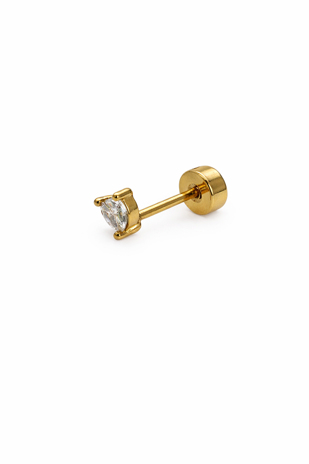 Crystal Screwback Earring