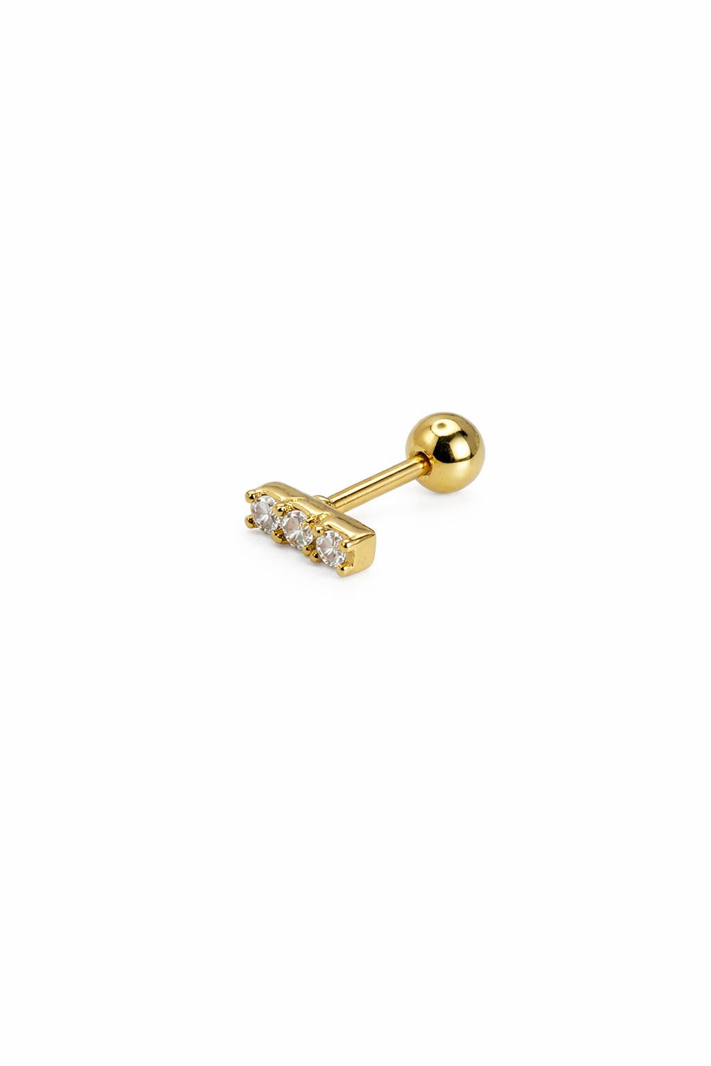 Crystal Screwback Earring