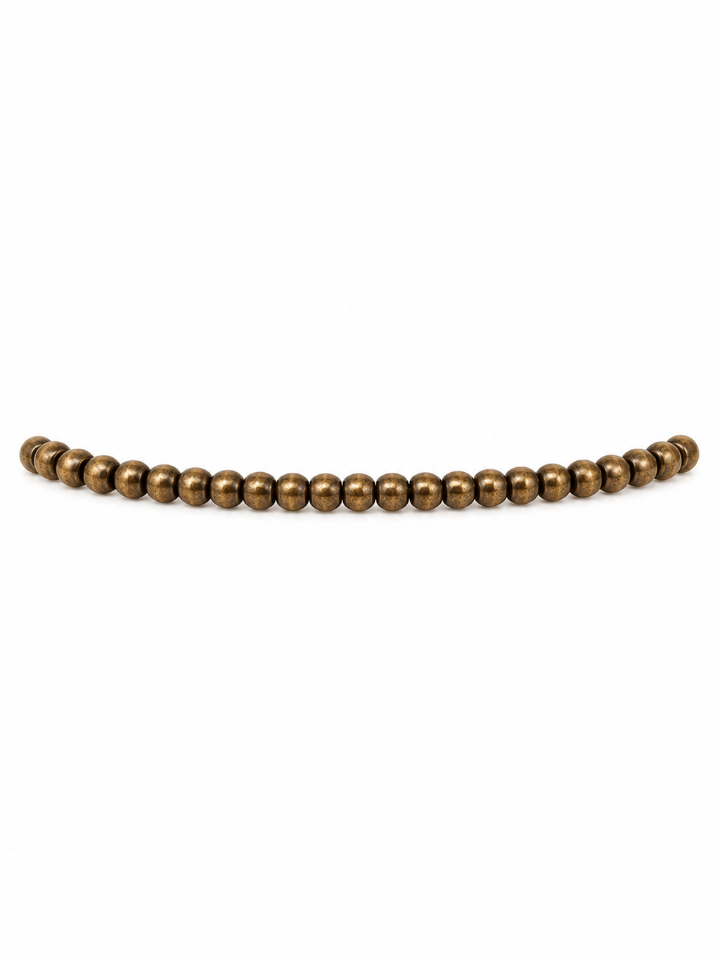 Round Gold Beaded Bracelet | Custom Made To Order