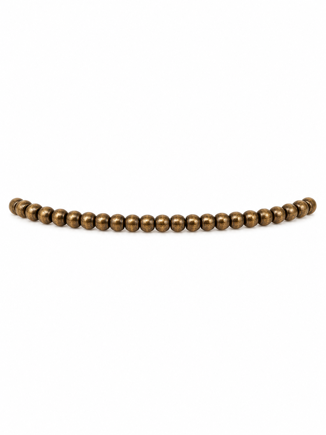 Round Gold Beaded Bracelet | Custom Made To Order