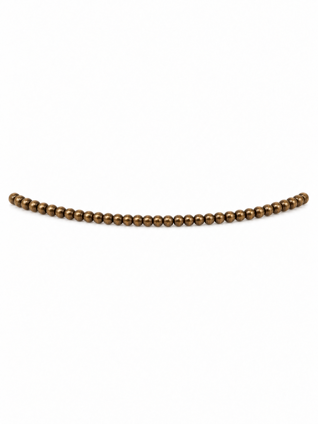 Small Round Gold Beaded Bracelet | Custom Made To Order