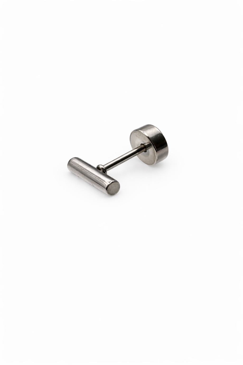 Large Bar Screwback Earring