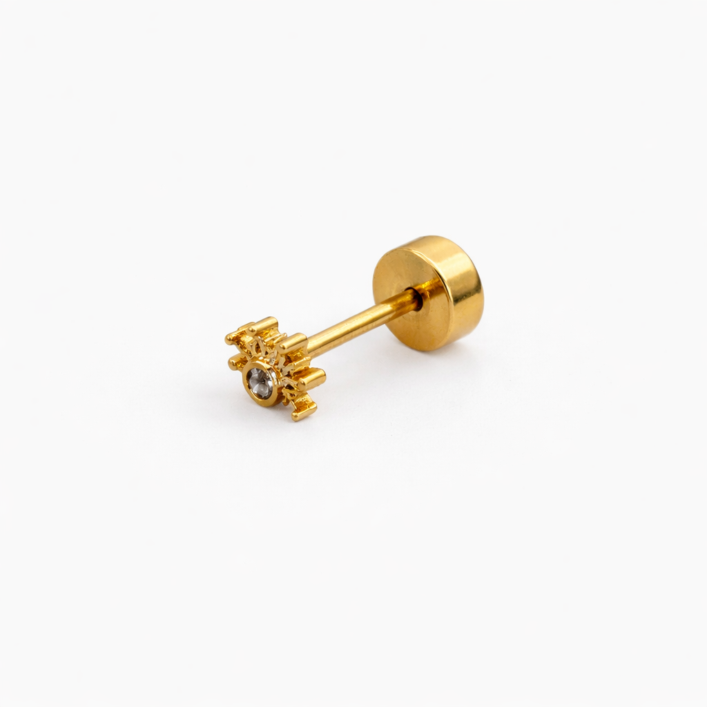 Crystal Screwback Earring