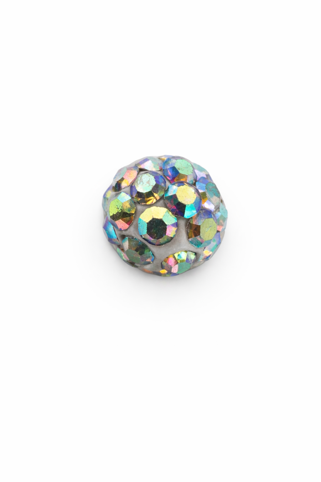 Rainbow Disco Screwback Earring