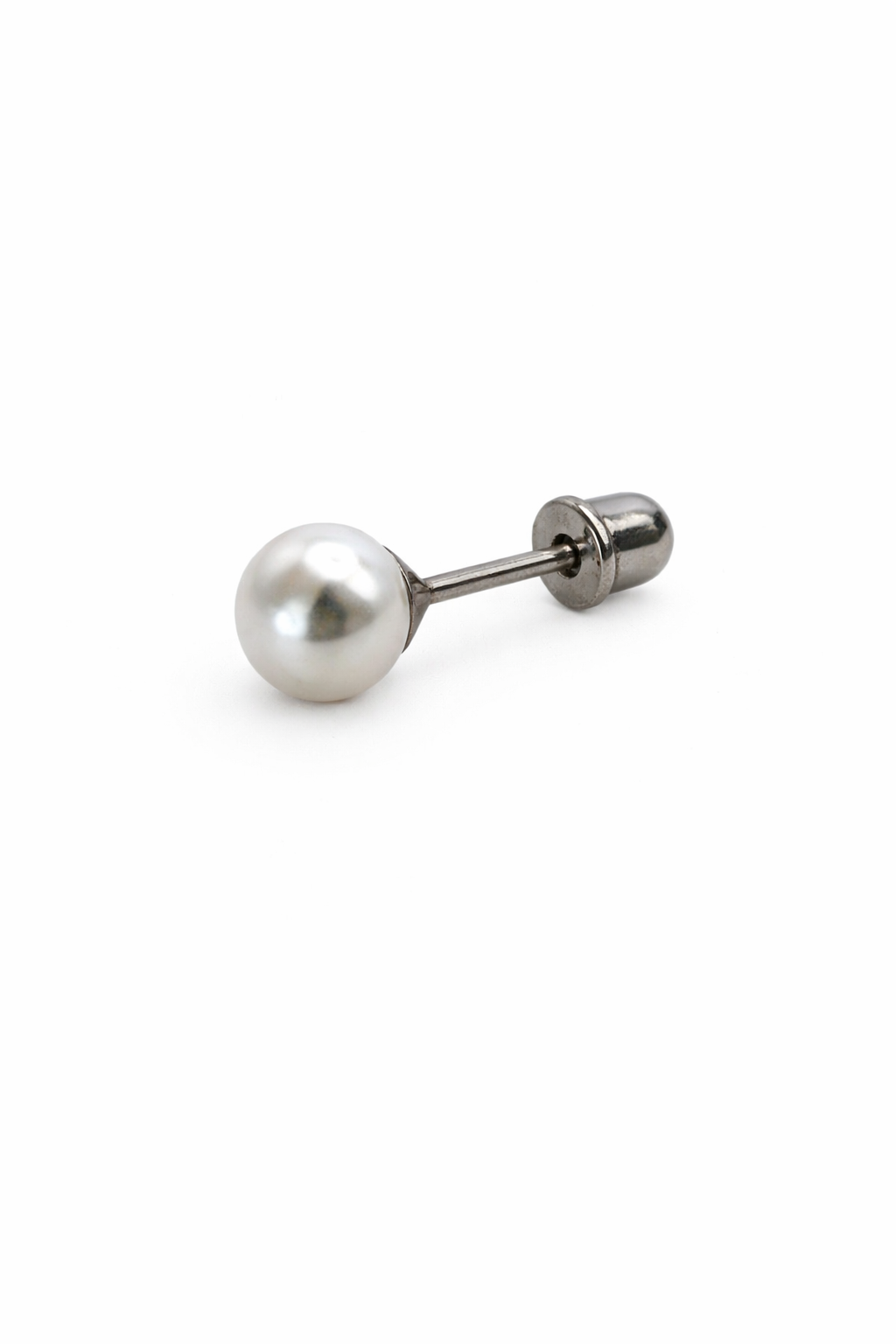 Pearl Screwback Earring