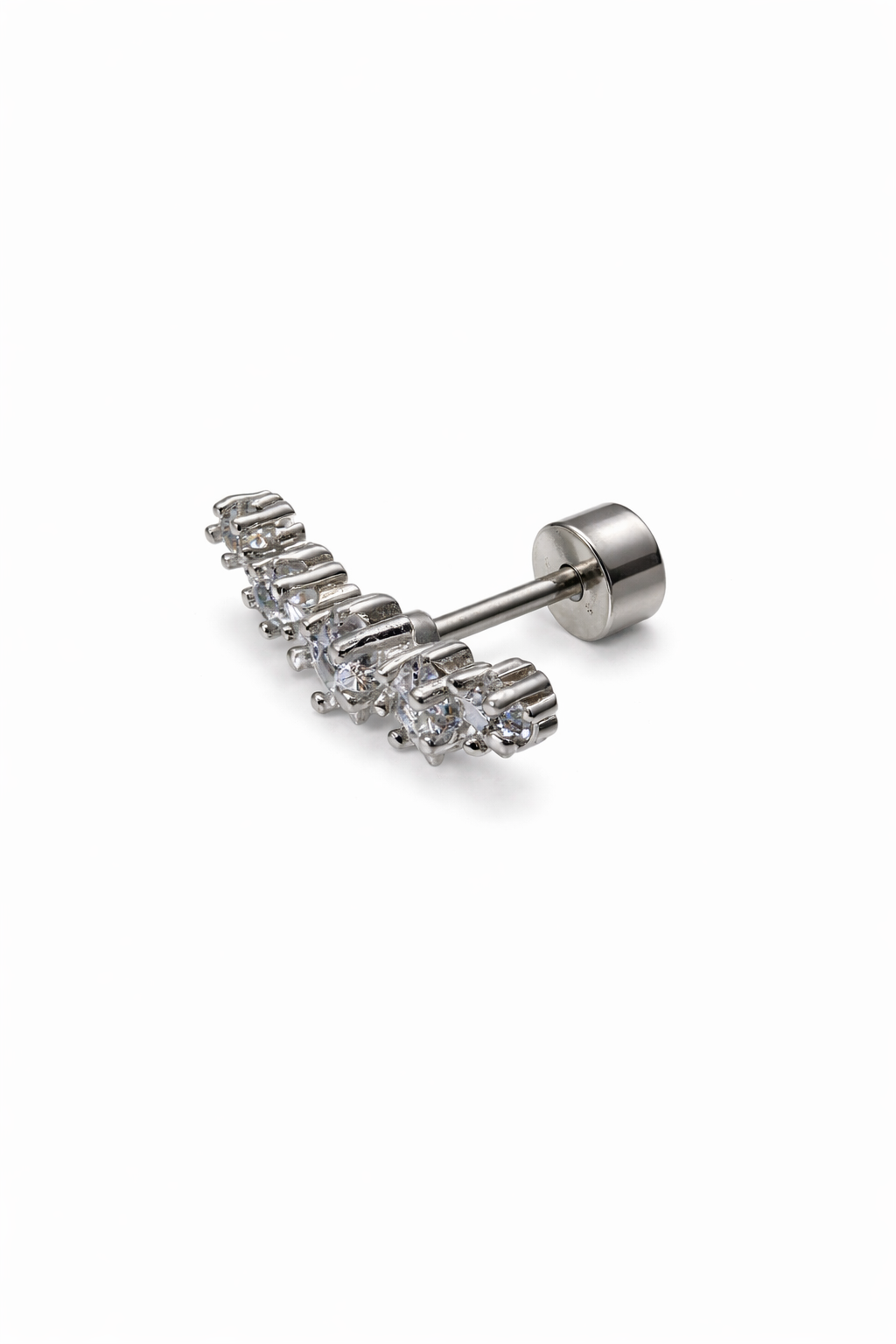 Crystal Screwback Earring